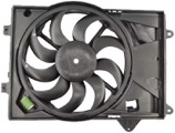 Ventilador do radiador CHEVROLET 52096869;94509632;94733314;95018602;95080111;95352366;94560893;95352379;95942900;96945951;76293; FA70917; 621071