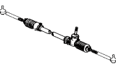 رف التوجيه المعزز TOYOTA 44250-16061 CREMALLERA HIDRAULIC 1987-1990 Toyota Tercel LHD