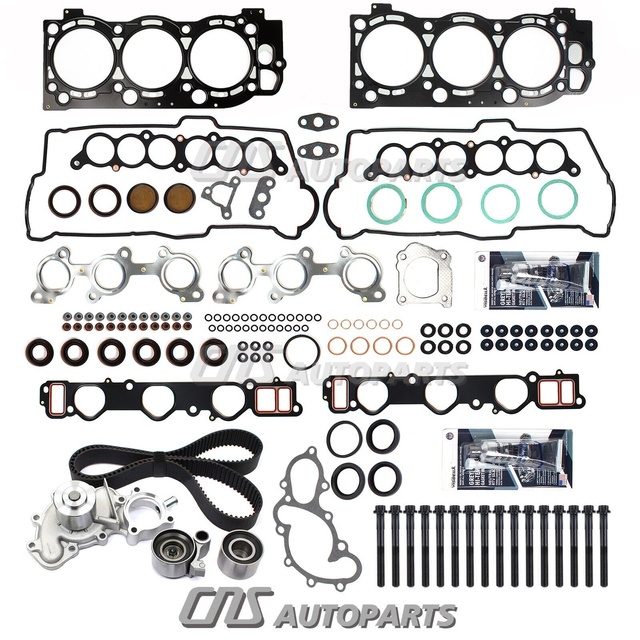 Комплект прокладок головки, болты ремня ГРМ, водяной насос Toyota 95-04 Toyota Tacoma 3.4L