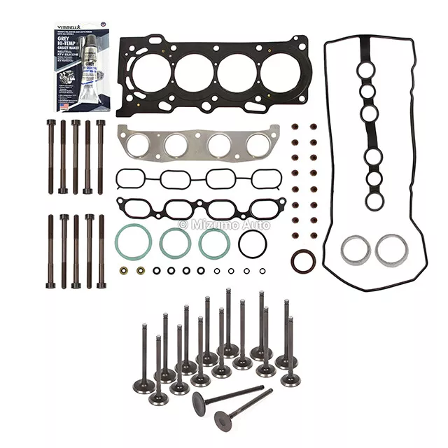 Комплект прокладок головки впускных и выпускных клапанов ToyotaFit 00-08 Toyota 1.8L DOHC 1ZZFE